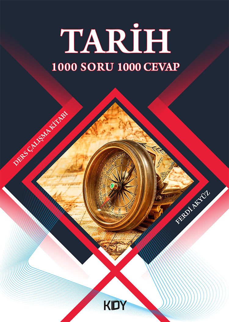 Tarih Bin Soru Bin Cevap - Ferdi Akyüz kitap kapağı