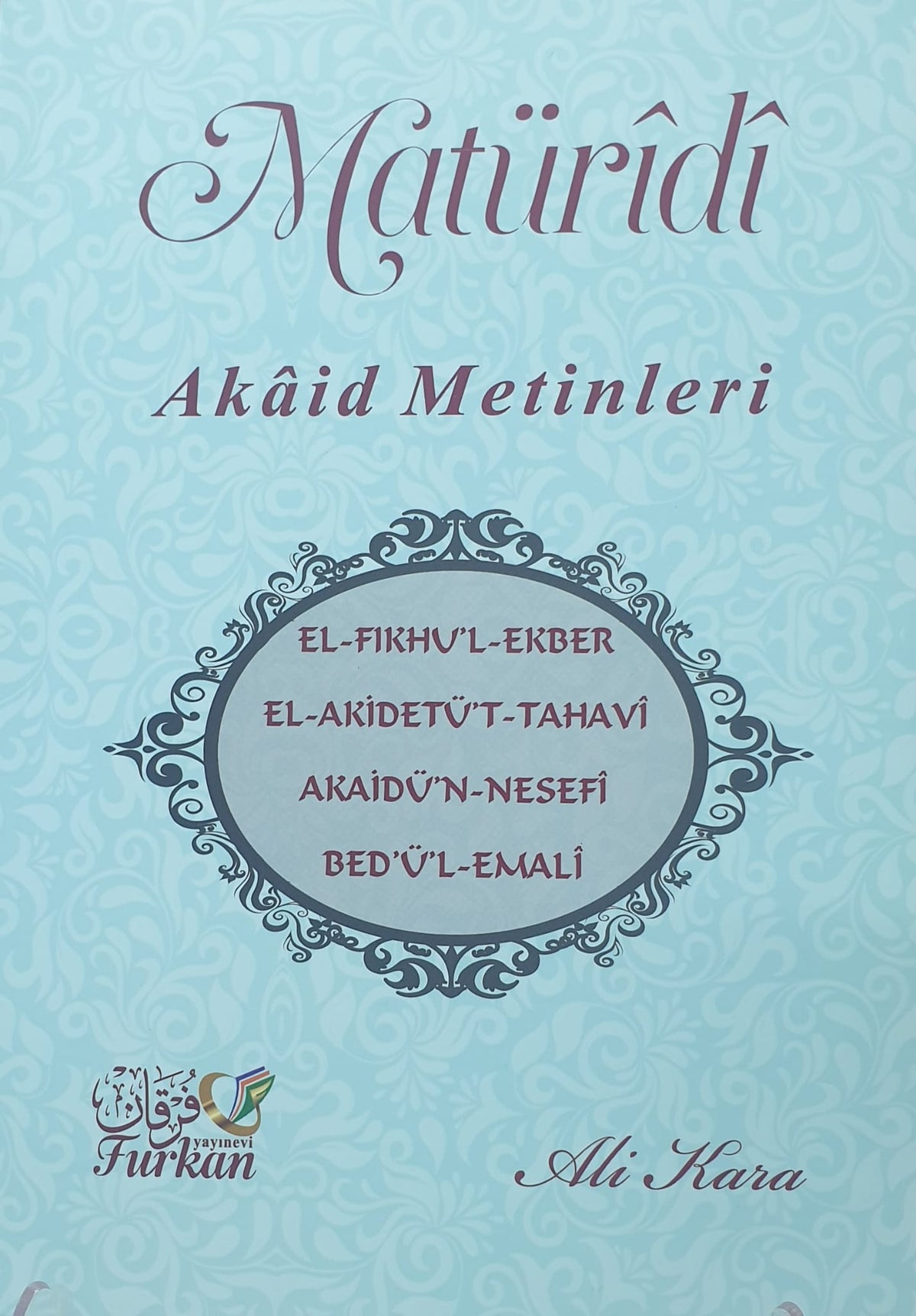 Maturudi Akaid Metinleri - Ali Kara kitap kapağı