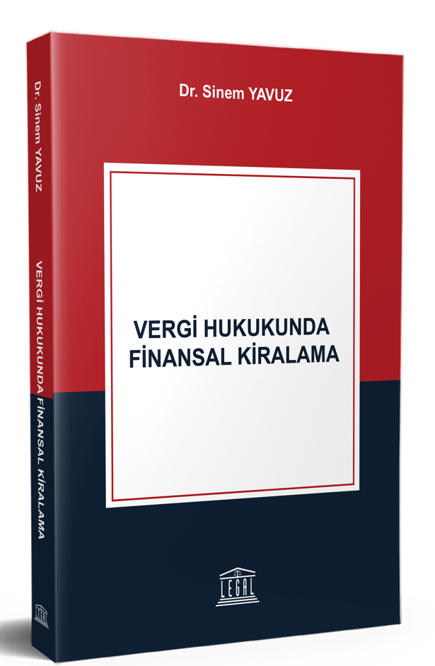 Vergi Hukukunda Finansal Kiralama - Dr. Sinem Yavuz kitap kapağı
