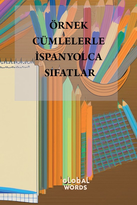 Örnek Cümlelerle İspanyolca Sıfatlar - Kolektif kitap kapağı