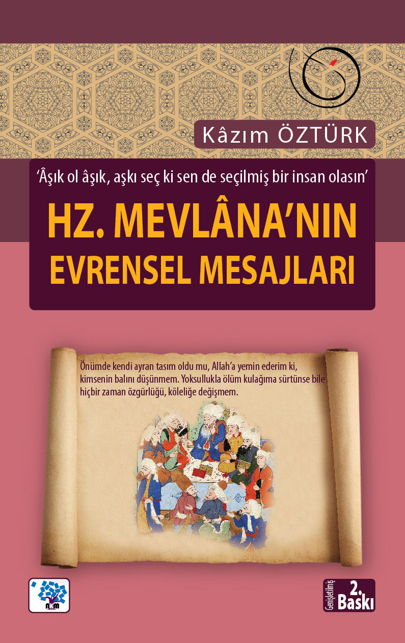 Hz. Mevlana'nın Evrensel Mesajları - Kazım Öztürk kitap kapağı