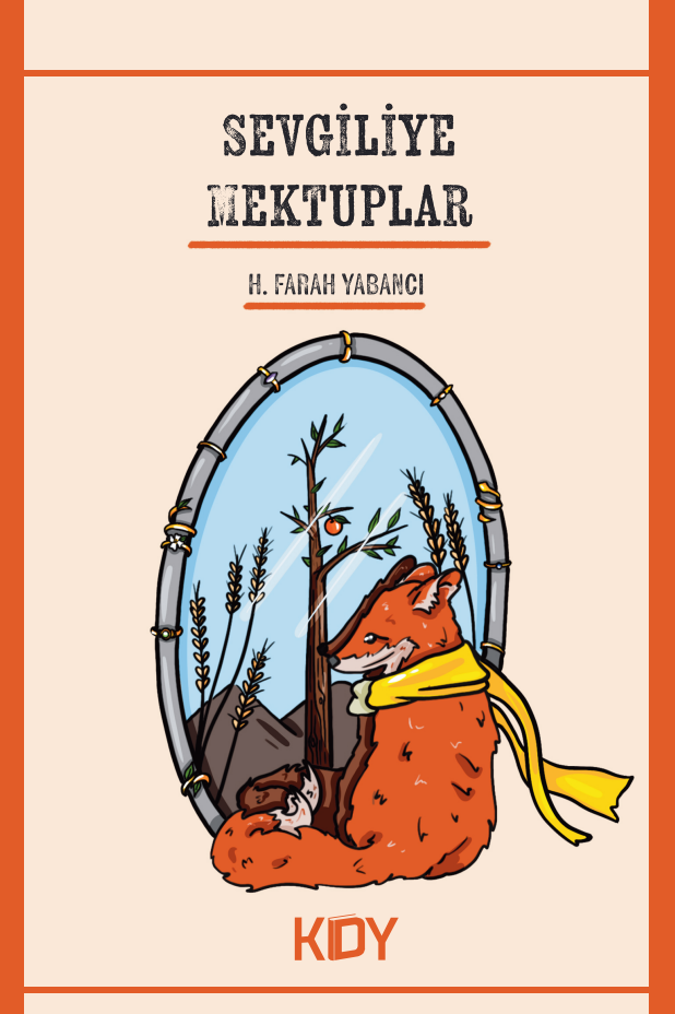 Sevgiliye Mektuplar - H. Farah Yabancı kitap kapağı