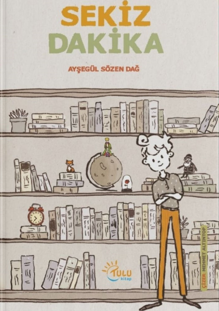 Sekiz Dakika - Ayşegül Sözen Dağ kitap kapağı