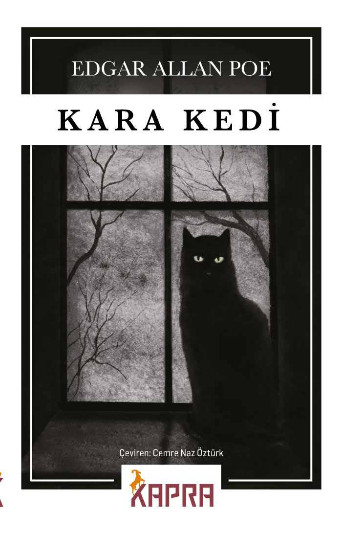 Kara Kedi - Edgar Allan Poe kitap kapağı