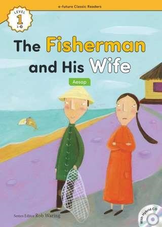 The Fisherman and His Wife +Hybrid CD (eCR Level 1) - Aesop kitap kapağı
