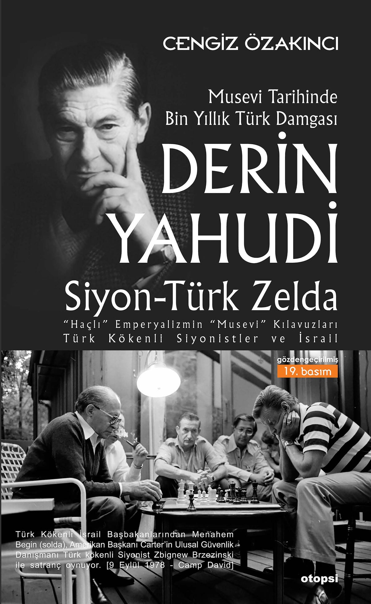 Derin Yahudi / Siyon-Türk Zelda Musevi Tarihinde Bin Yıllık Türk Damgası - Cengiz Özakıncı kitap kapağı