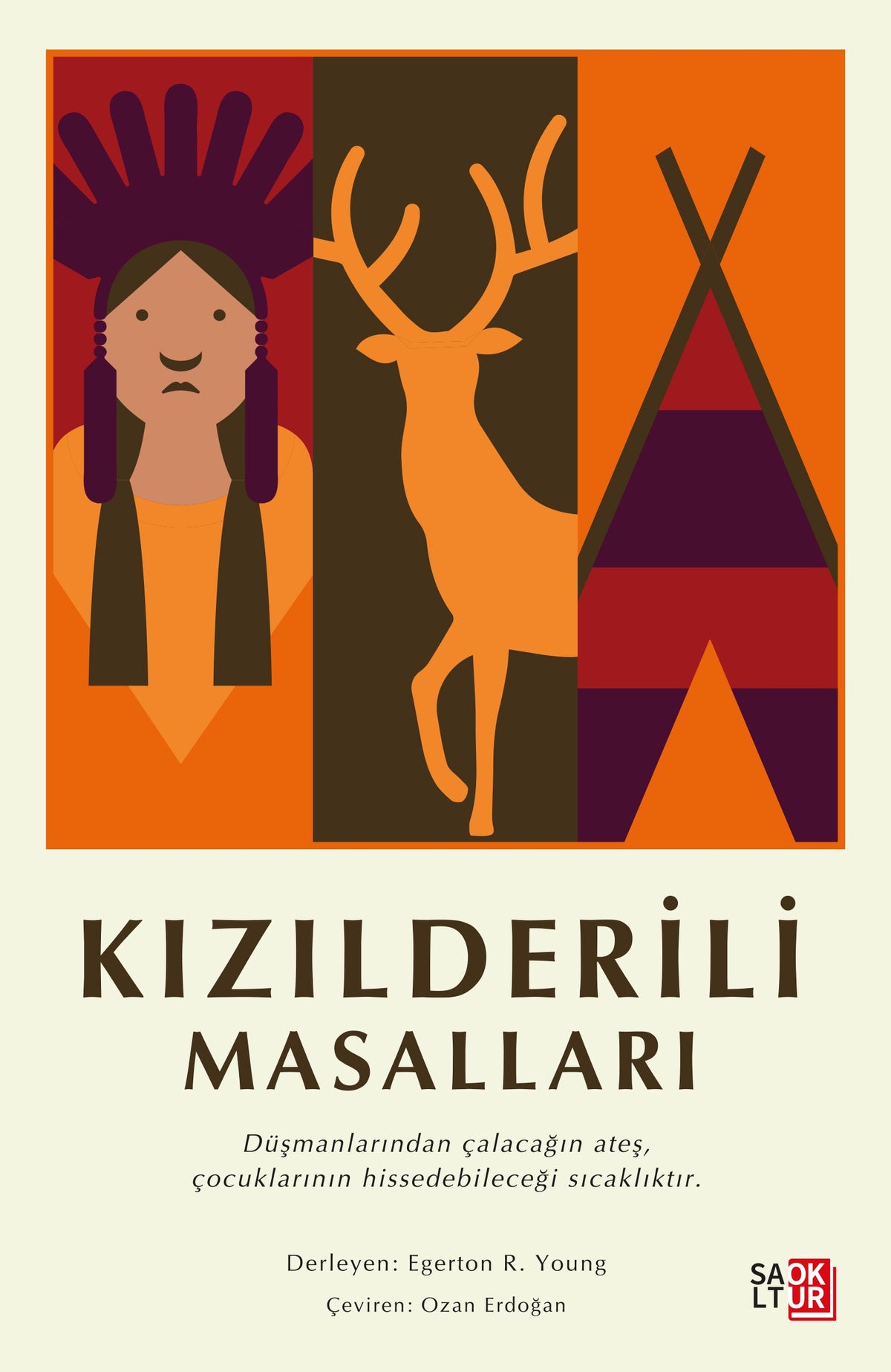 Kızılderili Masalları - Ozan Erdoğan kitap kapağı