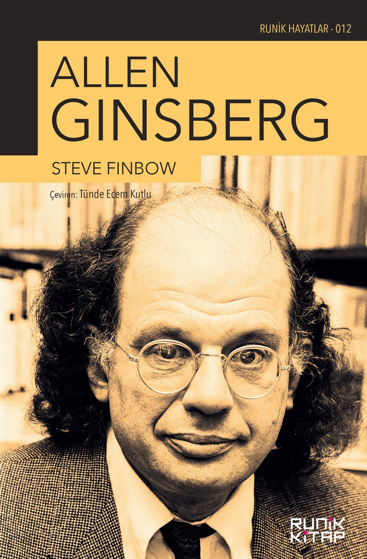 Allen Ginsberg - Steve Finbow kitap kapağı