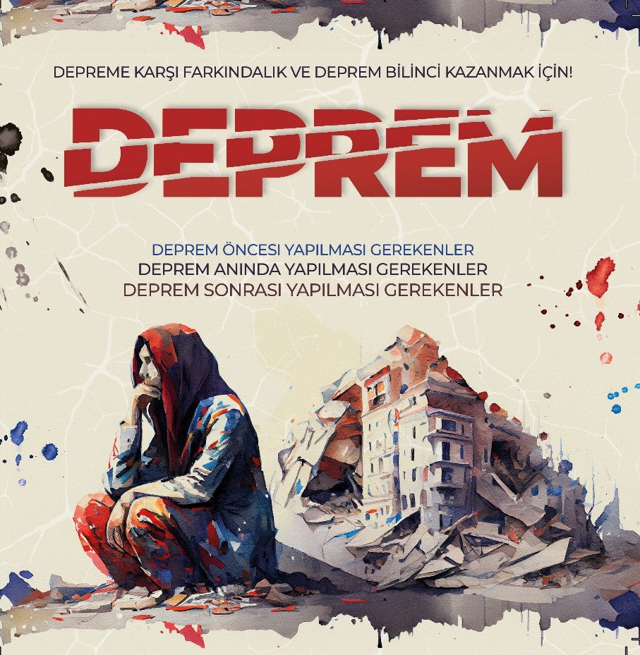 Deprem / Depreme Karşı Farkındalık ve Deprem Bilinci Kazanmak İçin - Kolektif kitap kapağı