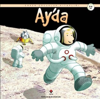 Ay'da - Anna Milbourne kitap kapağı