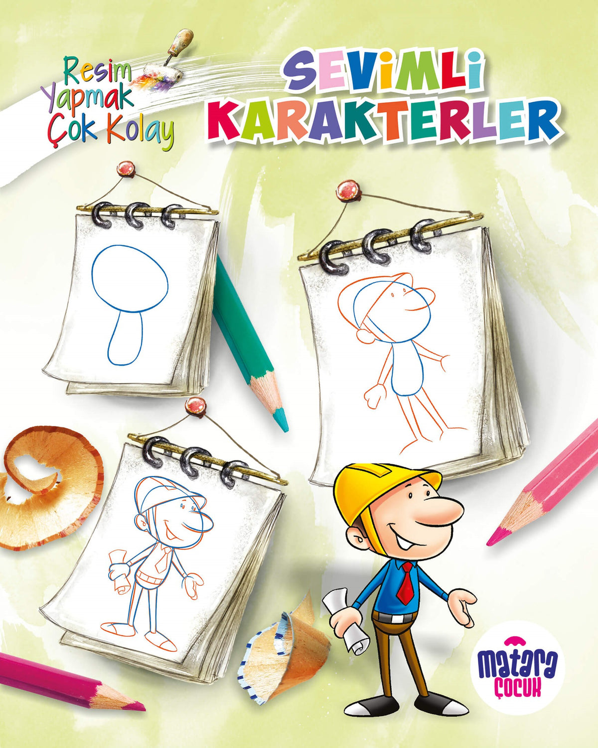 Sevimli Karakterler (Resim Yapmak Çok Kolay) - Kolektif kitap kapağı