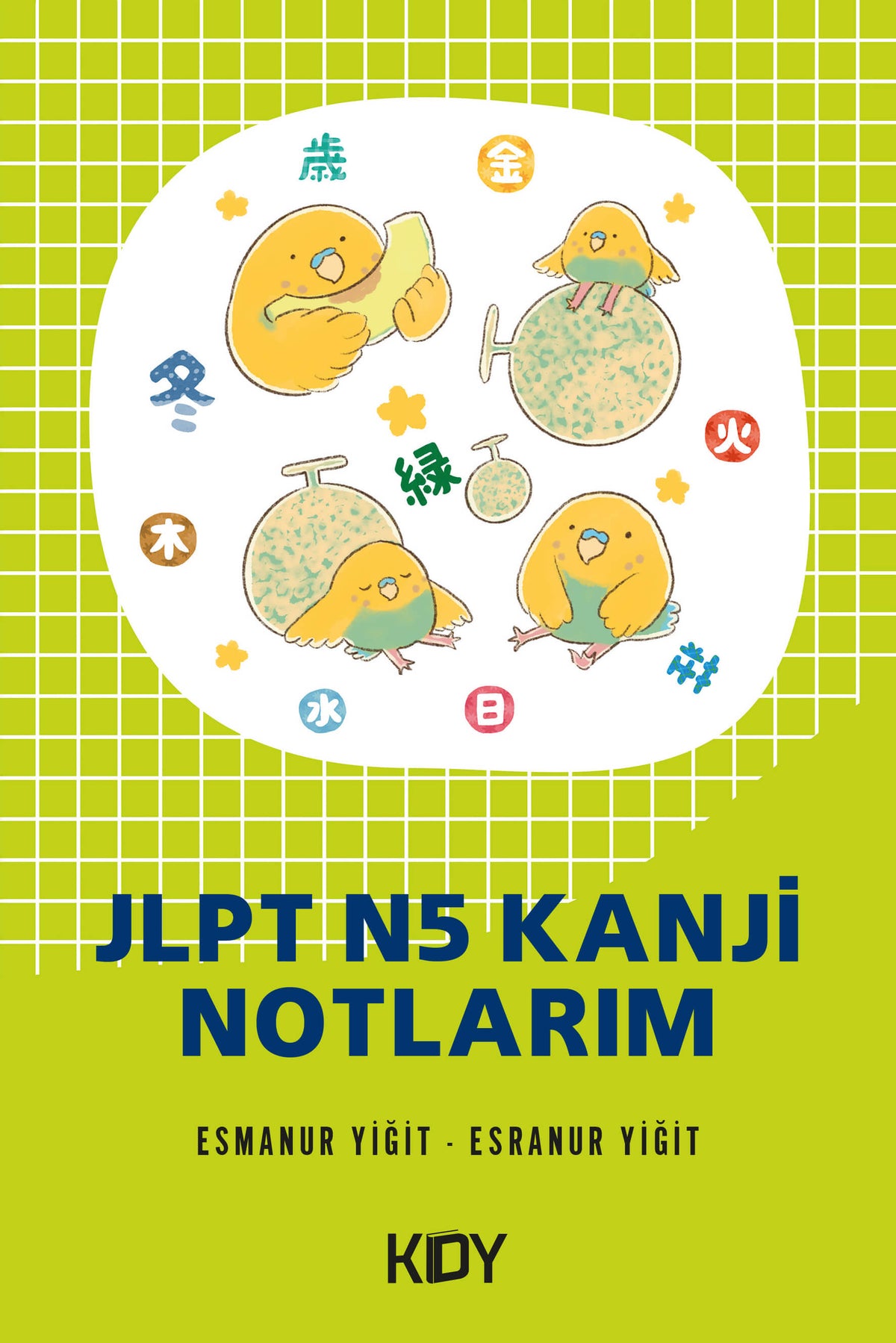 JLPT N5 Kanji Notlarım - Esmanur Yiğit kitap kapağı