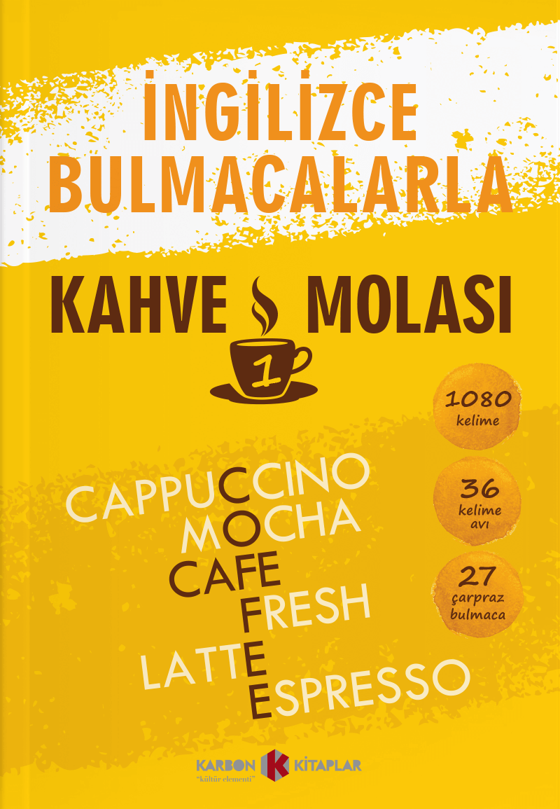 İngilizce Bulmacalarla Kahve Molası -1 - Alev Yıldırım kitap kapağı