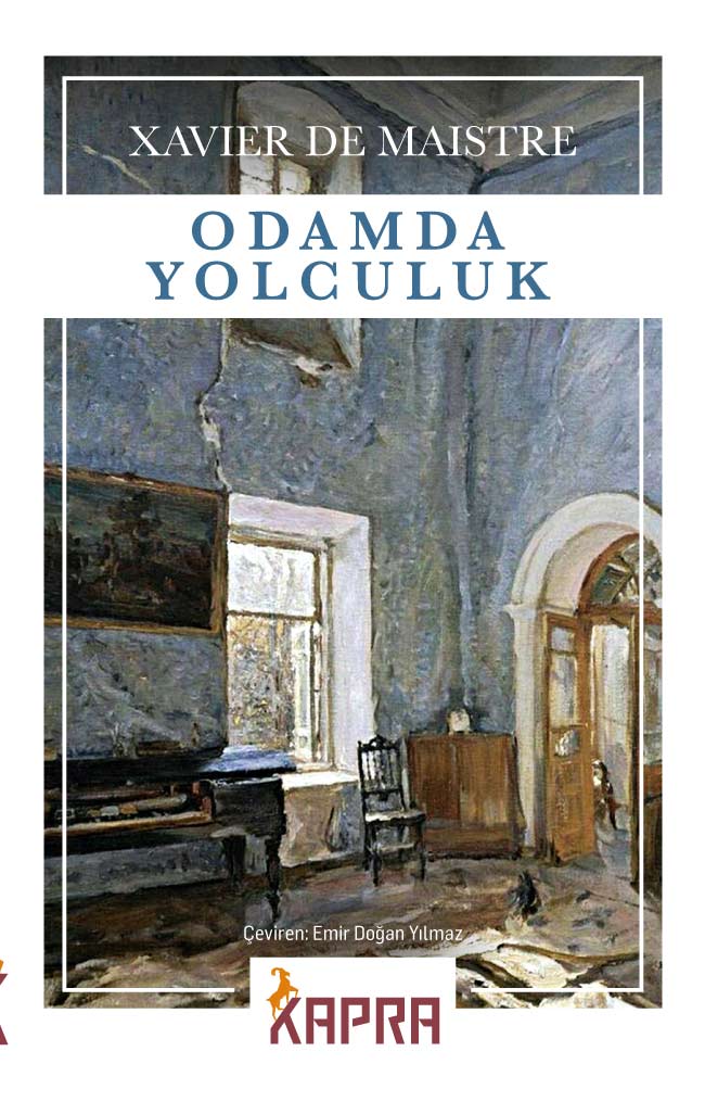 Odamda Yolculuk - Xavier De Maistre kitap kapağı