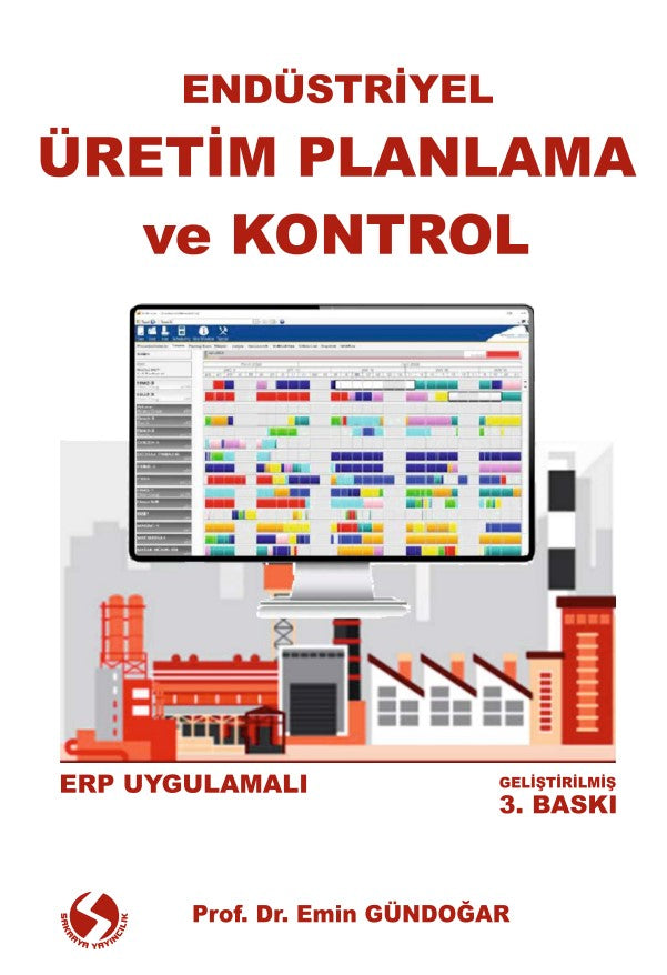 Endüstriyel Üretim Planlama ve Kontrol - Emin Gündoğar kitap kapağı