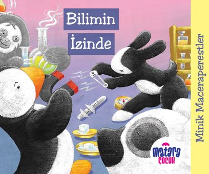 Minik Maceraperestler – Bilimin İzinde - Kolektif kitap kapağı