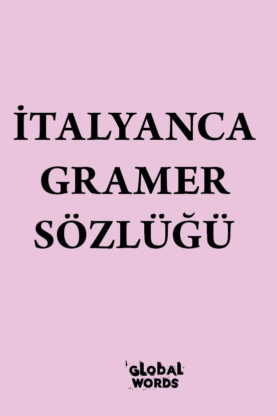 İtalyanca Gramer Sözlüğü - Kolektif kitap kapağı