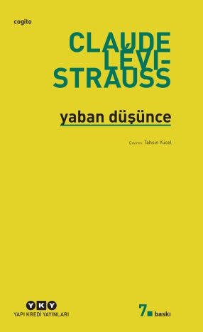 Yaban Düşünce - Claude Levi-Strauss kitap kapağı