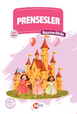 Prensesler Boyama Kitabı - Kolektif kitap kapağı
