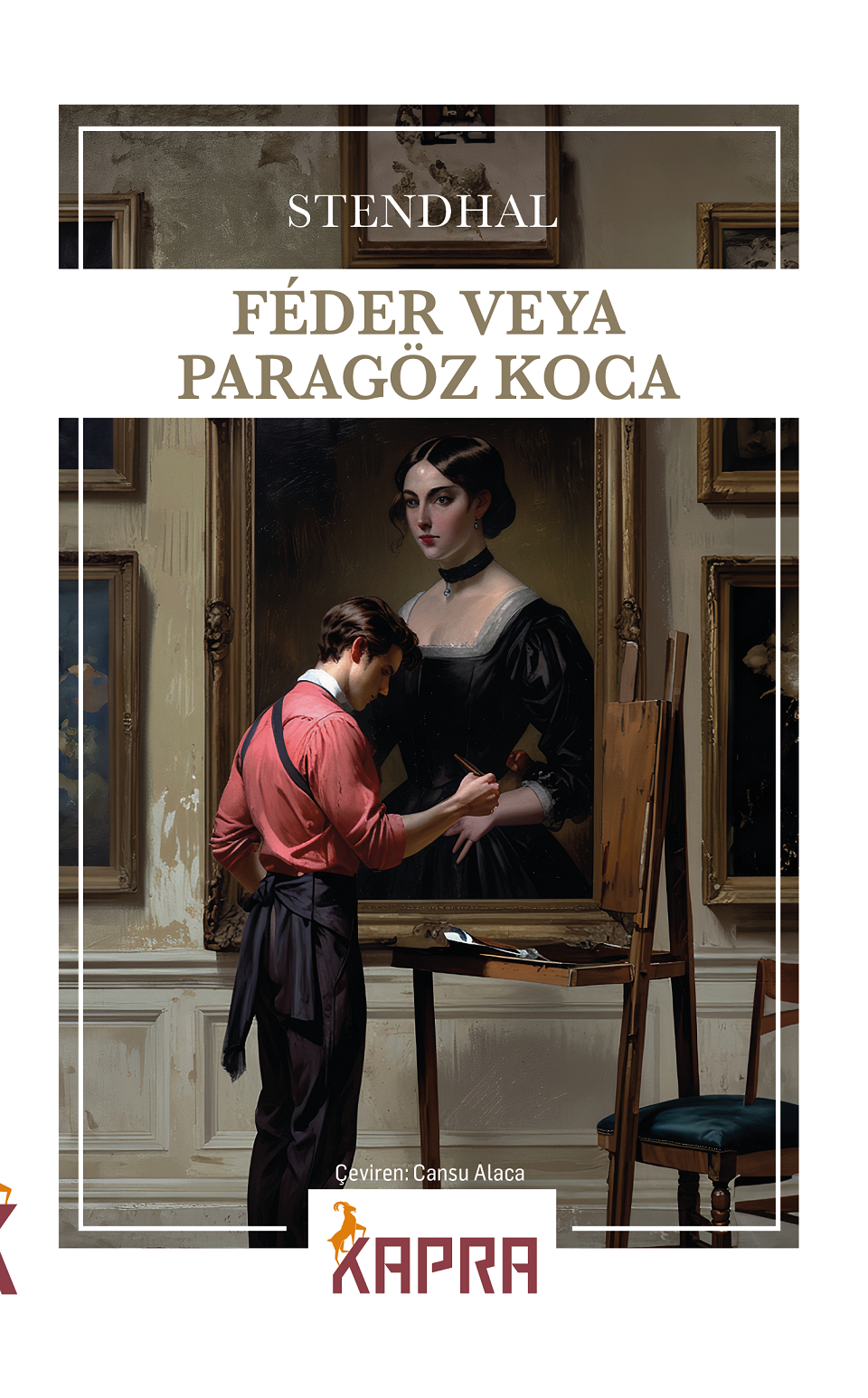 Féder veya Paragöz Koca - Stendhal kitap kapağı