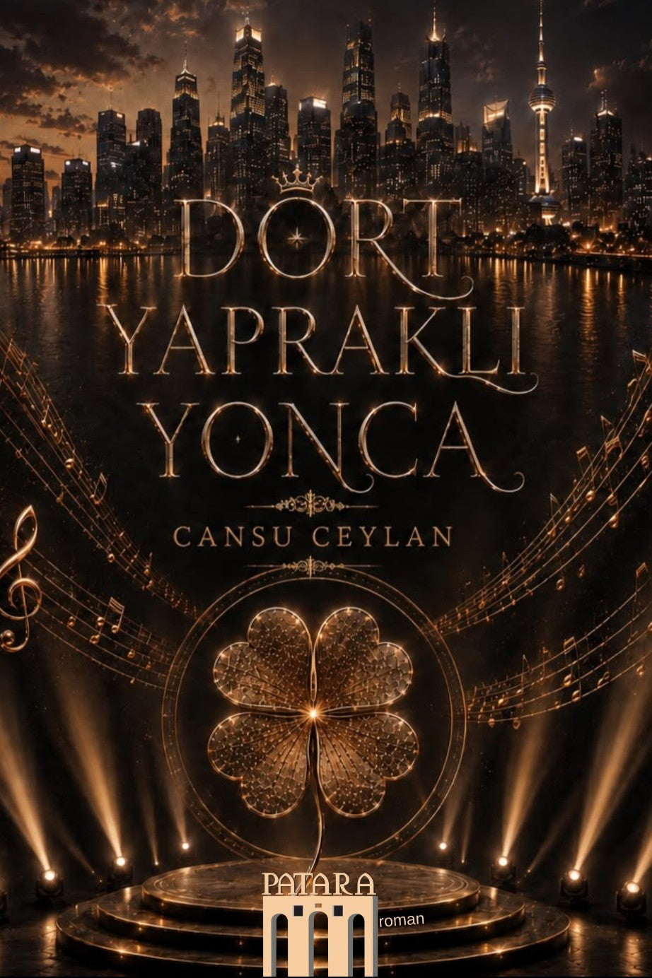 Dört Yapraklı Yonca - Cansu Ceylan kitap kapağı