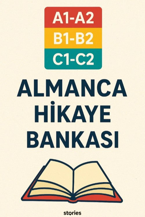 A1-A2-B1-B2-C1-C2 Almanca Hikaye Bankası - Kolektif kitap kapağı