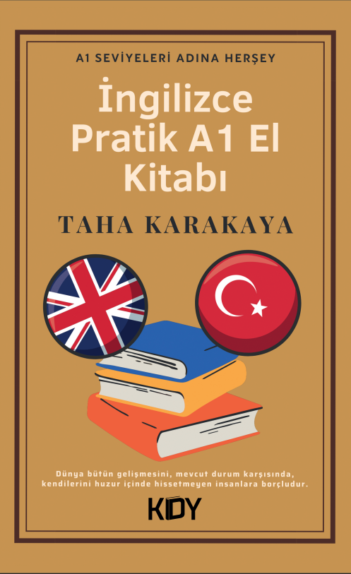 İngilizce Pratik A1 El Kitabı - Taha Karakaya kitap kapağı