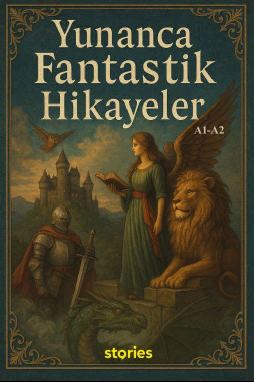 Yunanca Fantastik Hikayeler A1-A2 - Kolektif kitap kapağı