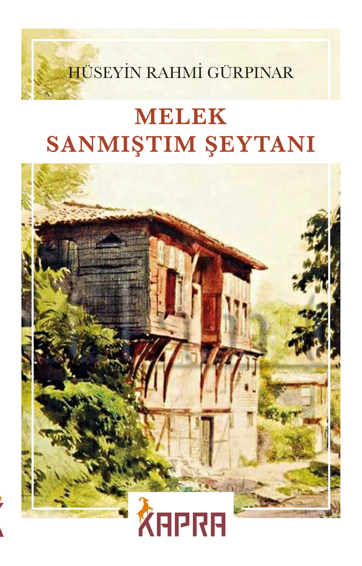 Melek Sanmıştım Şeytanı - Hüseyin Rahmi Gürpınar kitap kapağı