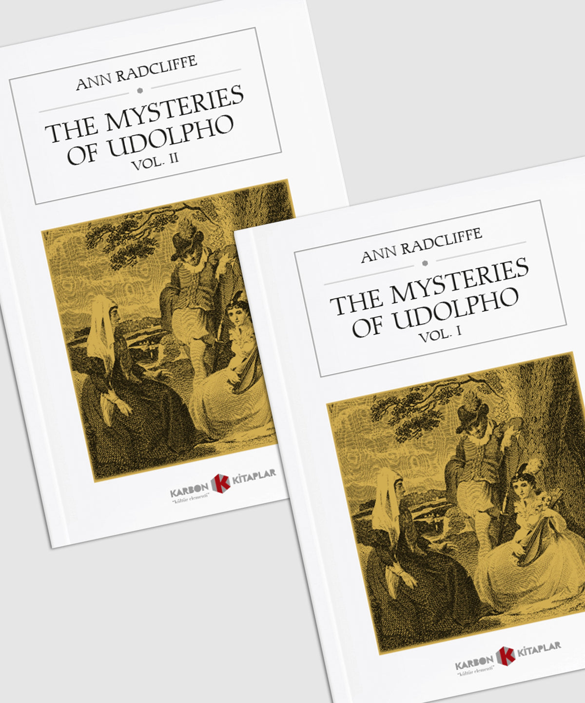 The Mysteries of Udolpho (2 Cilt Takım) - Ann Radcliffe kitap kapağı