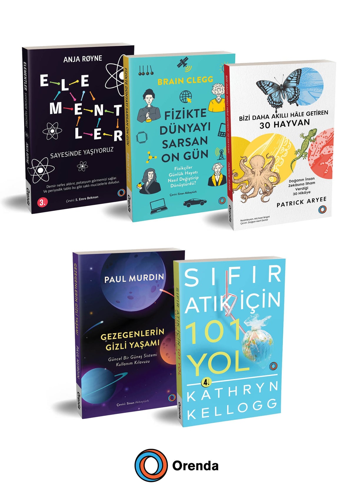 Popüler Bilim Seti (5 Kitap) - Brian Clegg kitap kapağı