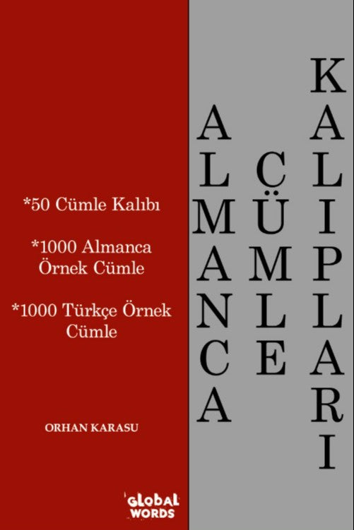 Almanca Cümle Kalıpları - Orhan Karasu kitap kapağı