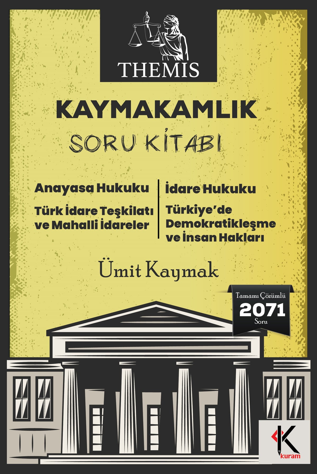 Themis Kaymakamlık Soru Kitabı - Ümit Kaymak kitap kapağı