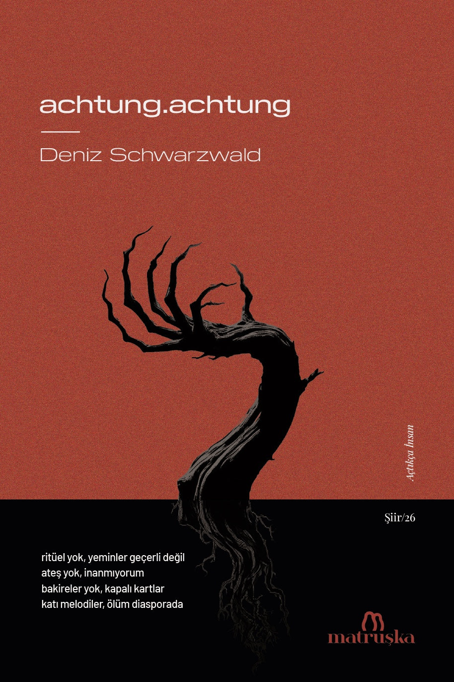 achtung.achtung - Deniz Schwarzwald kitap kapağı