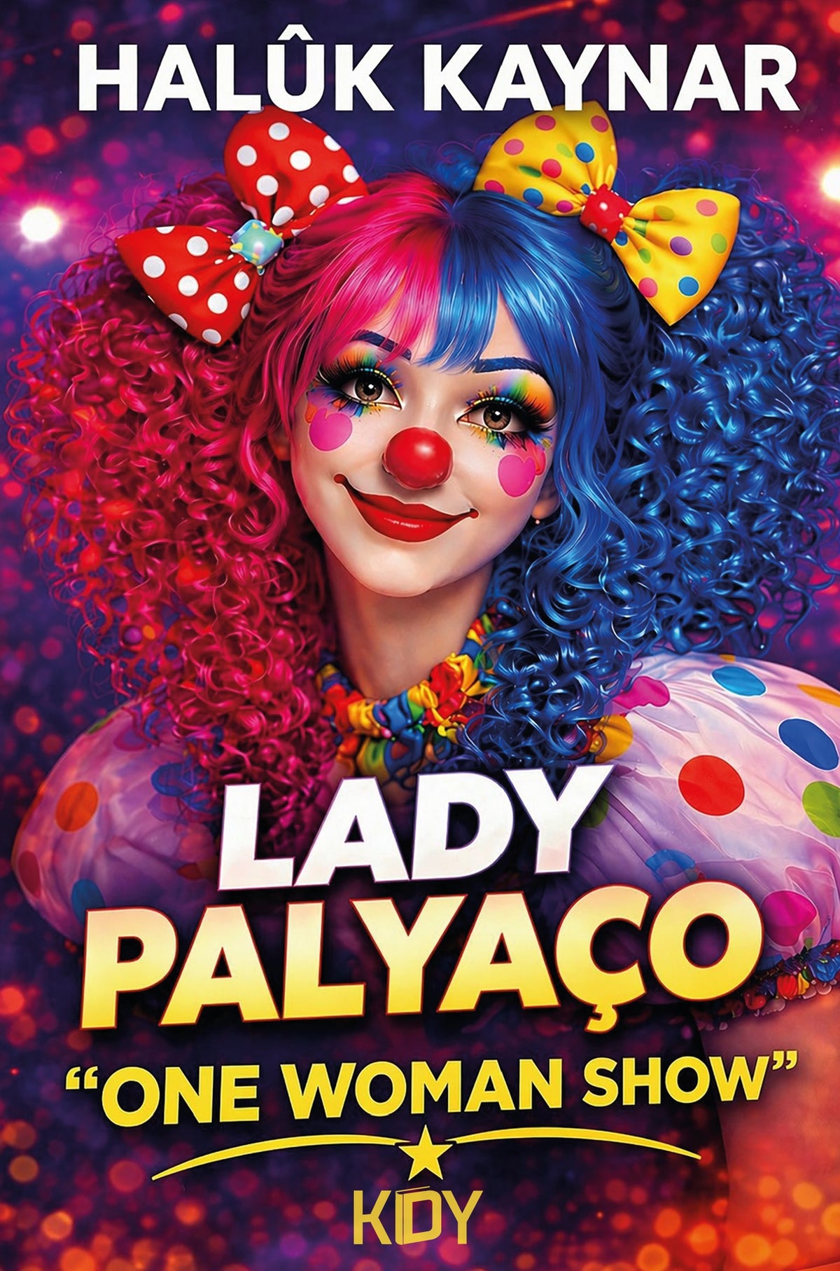Lady Palyaço - Haluk Kaynar kitap kapağı