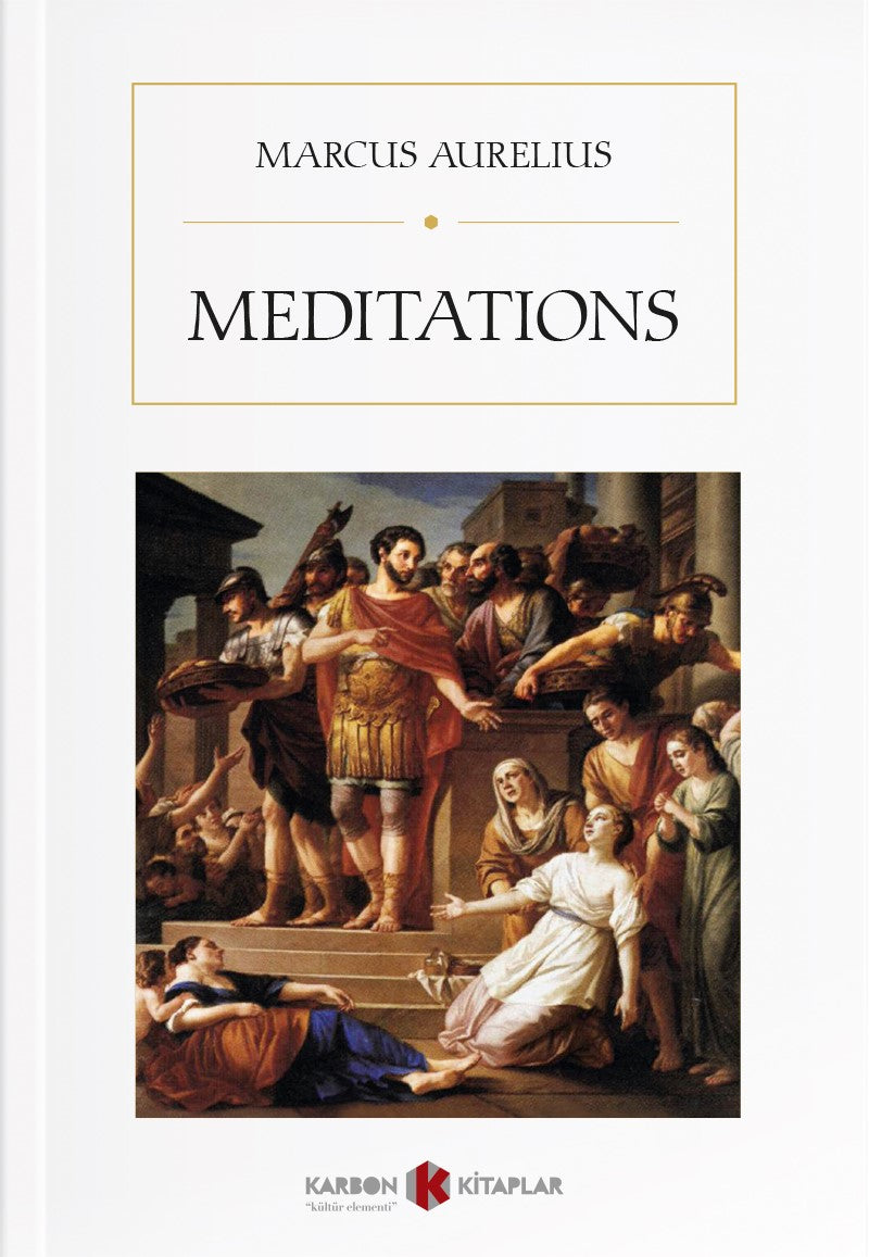 Meditations - Marcus Aurelius kitap kapağı
