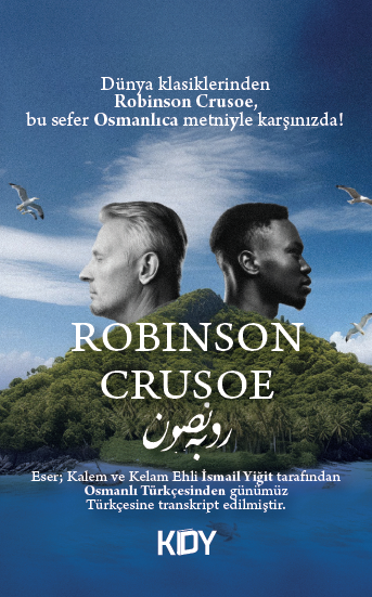 Robinson Crusoe (Osmanlıca) - İsmail Yiğit kitap kapağı