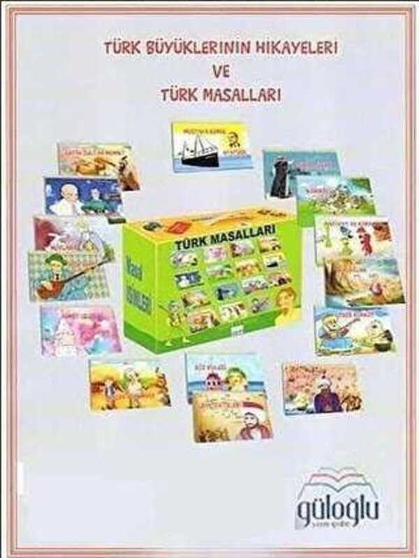 Türk Büyüklerinin Hikayeleri ve Türk Masalları (15 Kitap) - Kolektif kitap kapağı