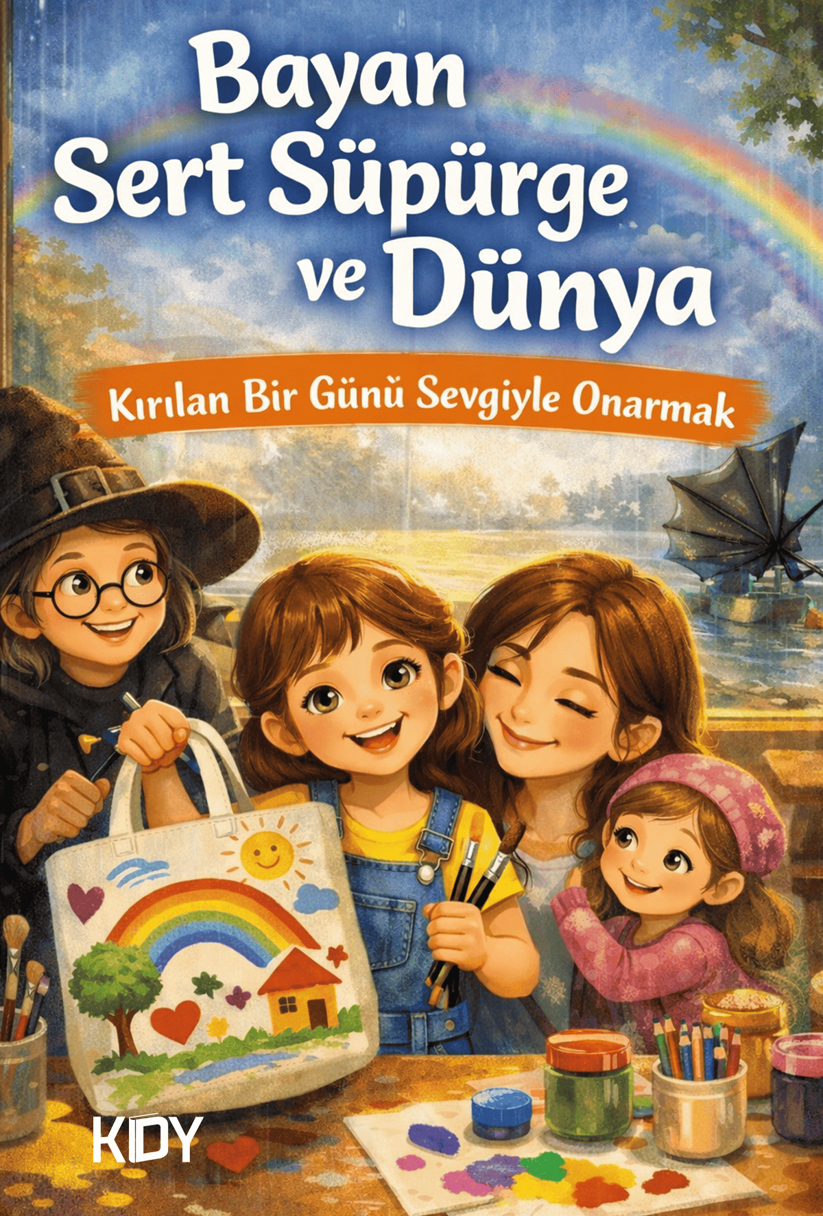 Bayan Sert Süpürge ve Dünya - Cansu Erün kitap kapağı
