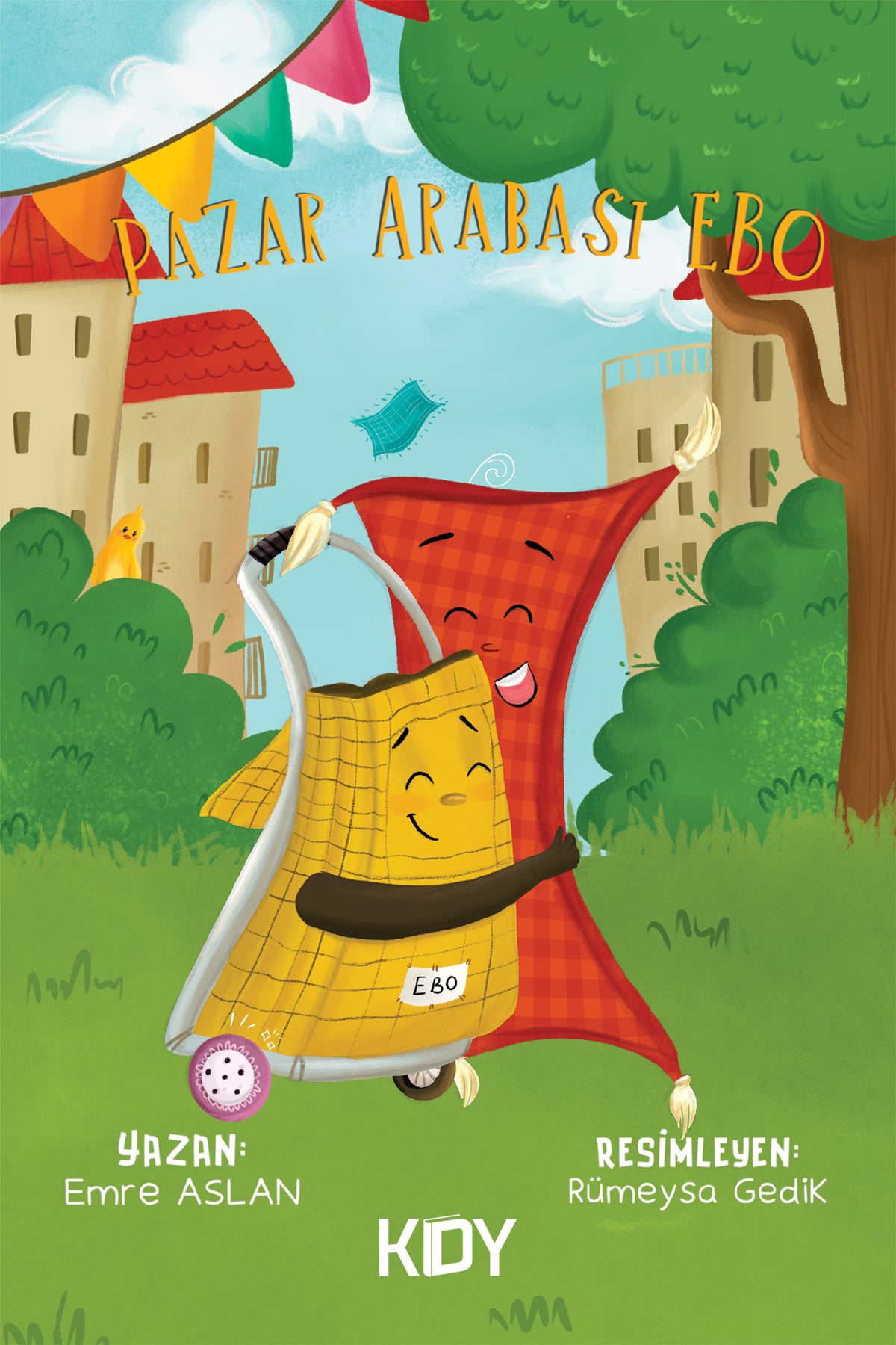 Pazar Arabası Ebo - Emre Aslan kitap kapağı