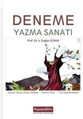 Deneme Yazma Sanatı - Prof. Dr. V. Doğan Günay kitap kapağı