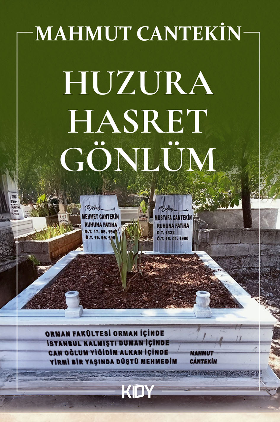 Huzura Hasret Gönlüm - Mahmut Cantekin kitap kapağı