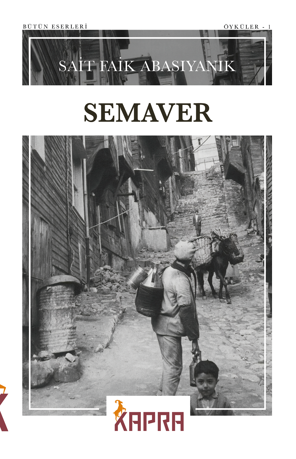 Semaver - Sait Faik Abasıyanık kitap kapağı