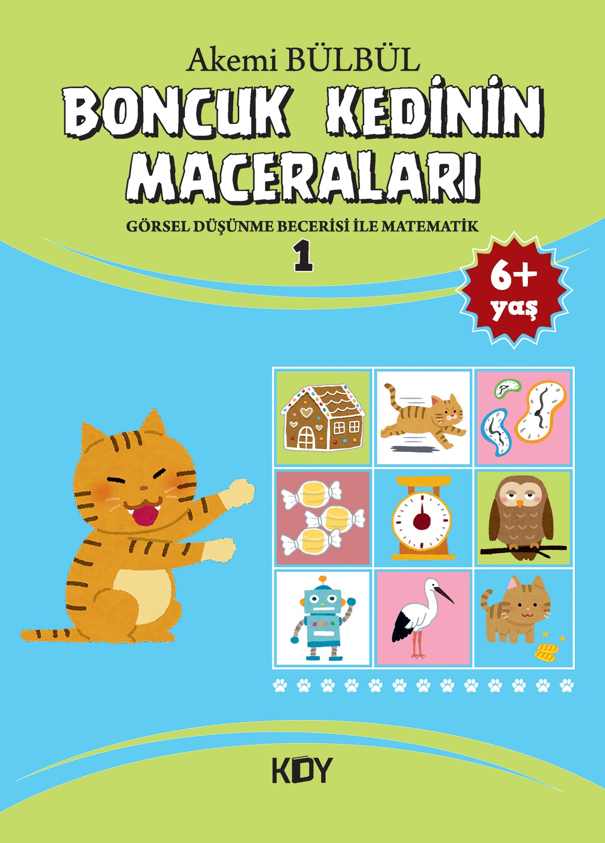 Boncuk Kedi'nin Maceraları - Akemi Bülbül kitap kapağı