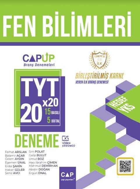 TYT Fen Bilimleri 20x20 Up Deneme - Kolektif kitap kapağı