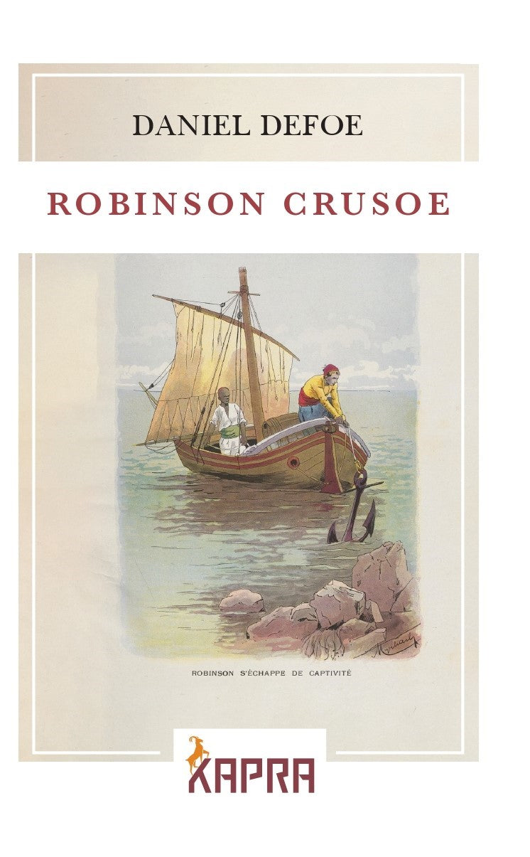 Robinson Crusoe - Daniel Defoe kitap kapağı