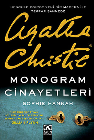 Monogram Cinayetleri - Sophie Hannah kitap kapağı