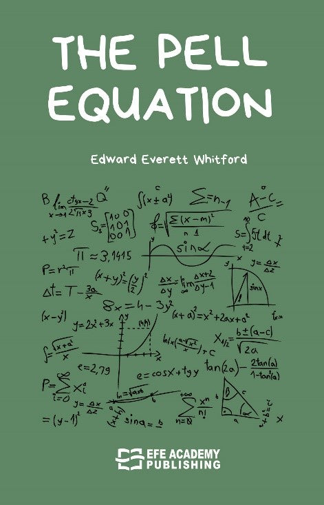 The Pell Equation - Edward Everett Whitford kitap kapağı