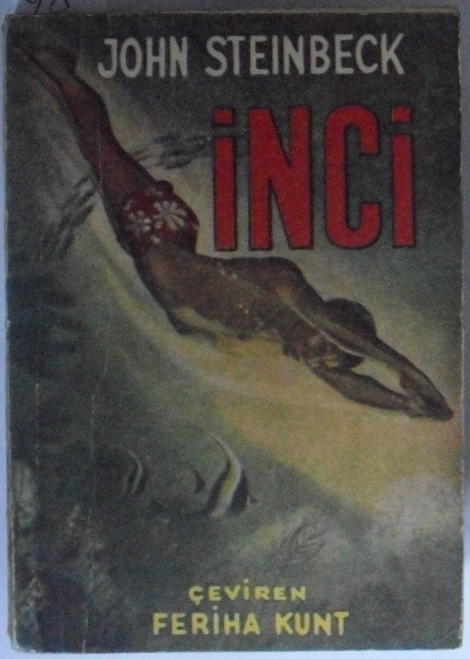 İnci (12-G-42 ) - John Steinbeck kitap kapağı