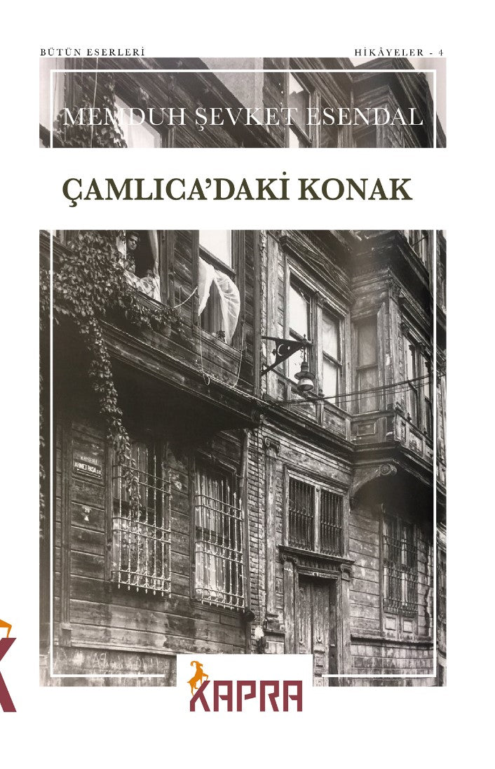 Çamlıca'daki Konak - Memduh Şevket Esendal kitap kapağı